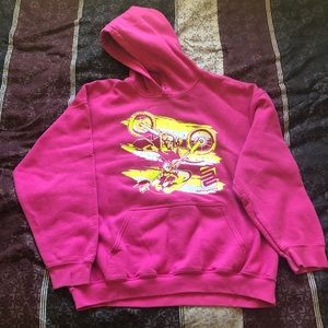 Pink Racer Hoodie